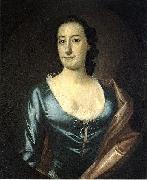 Jeremiah Theus, Portrait of Elizabeth Prioleau Roupell